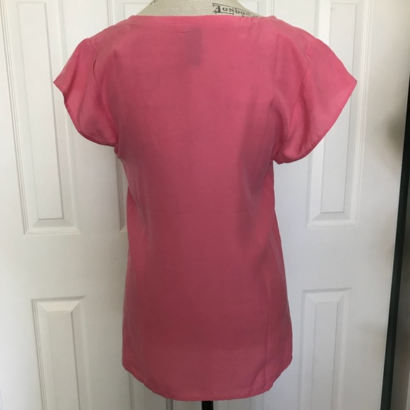 M by Marcus Silk Blouse Top - Picture 3 of 7